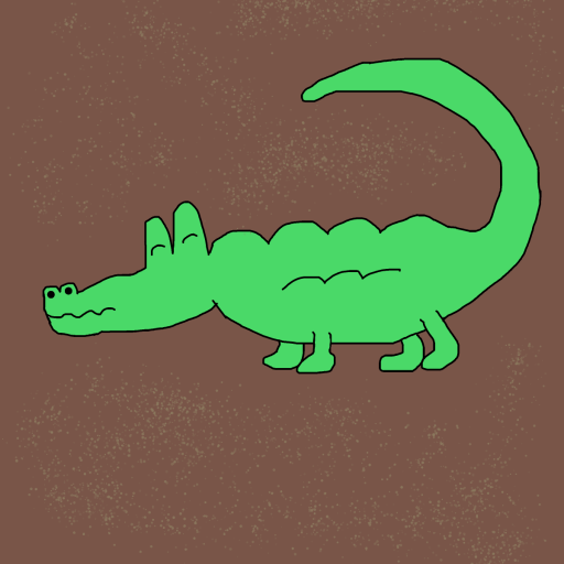Alligator drawing by krissywissy