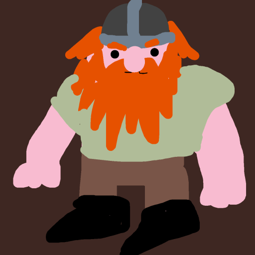 Dwarf drawing by knoxy