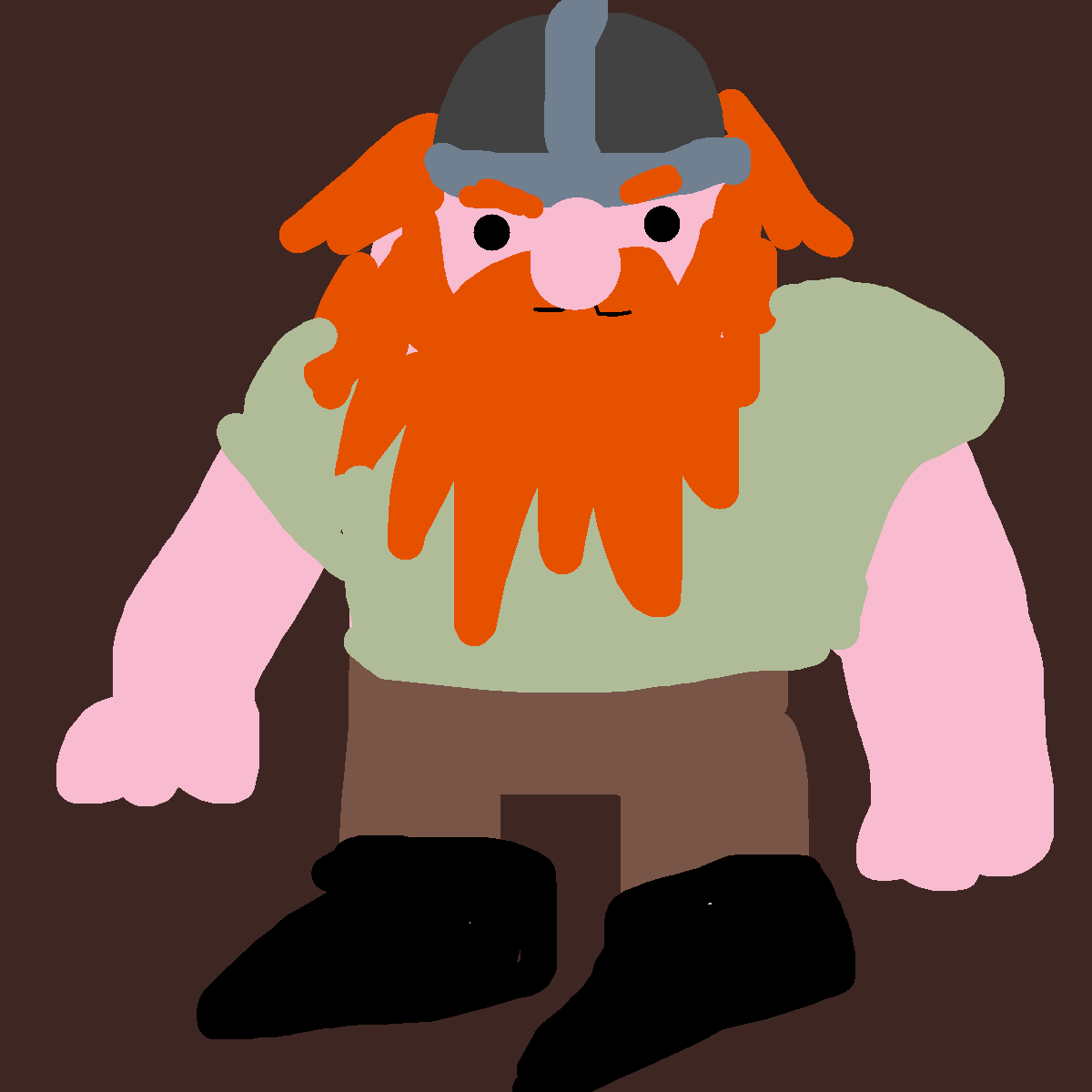 Dwarf drawing by knoxy