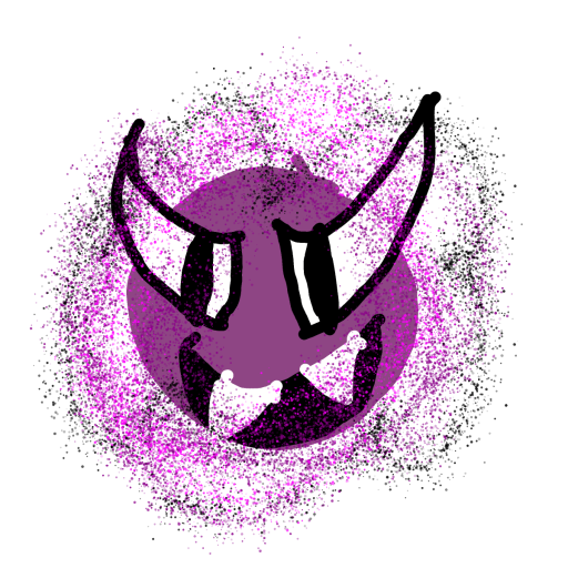 Gastly drawing by ismael