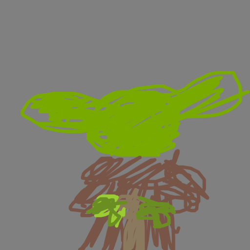 Yoda drawing by bones