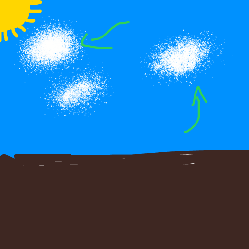 Cloud drawing by dan