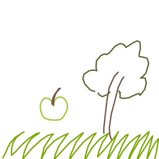 Green drawing by noidea