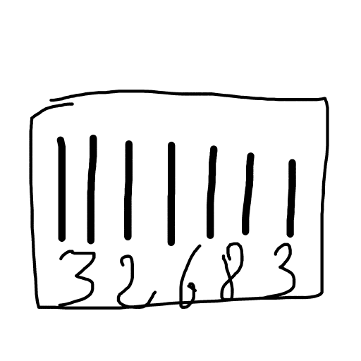 Barcode drawing by aqua-hyper-doodler