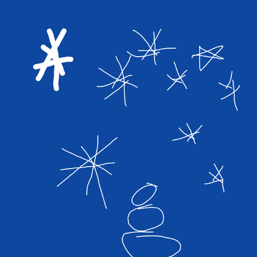 Snowflake drawing by coal-mild-peace