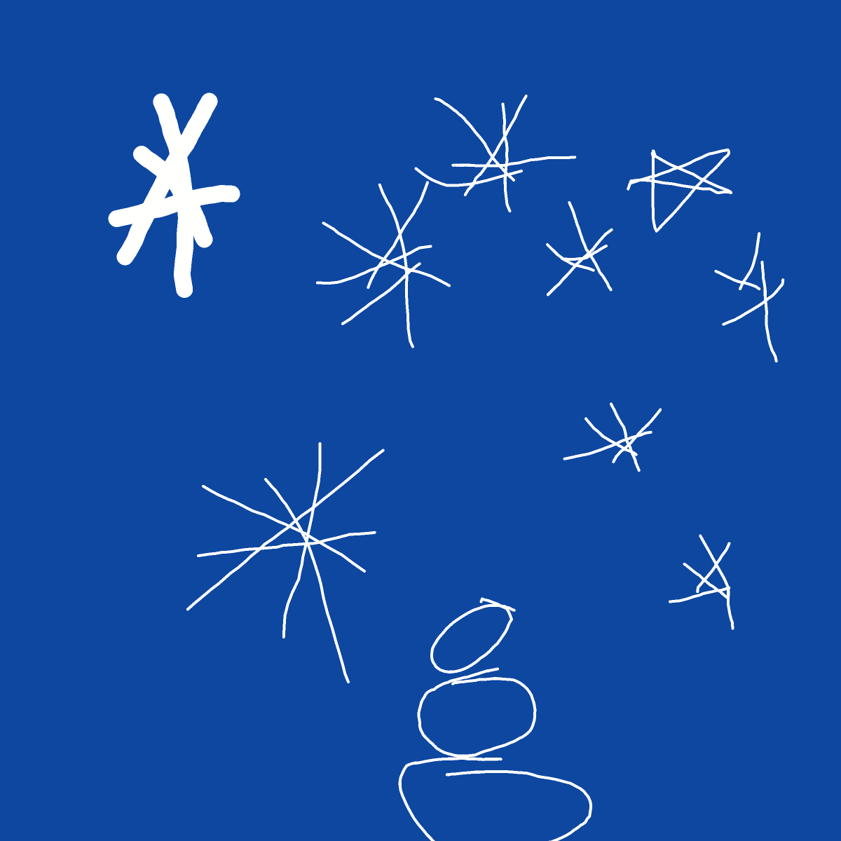 Snowflake drawing by coal-mild-peace