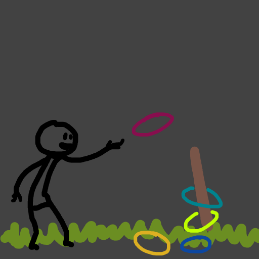 Ring Toss drawing by koko_b_where