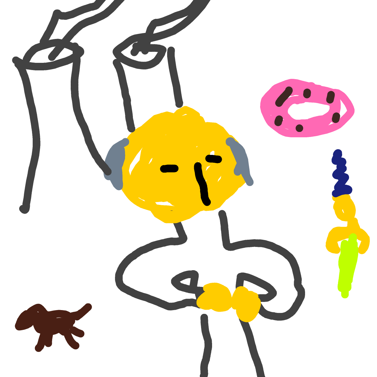 Mr Burns drawing by cream-live-style