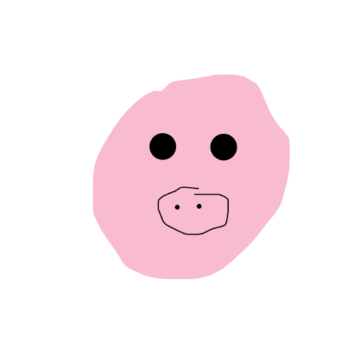 Pig drawing by bia