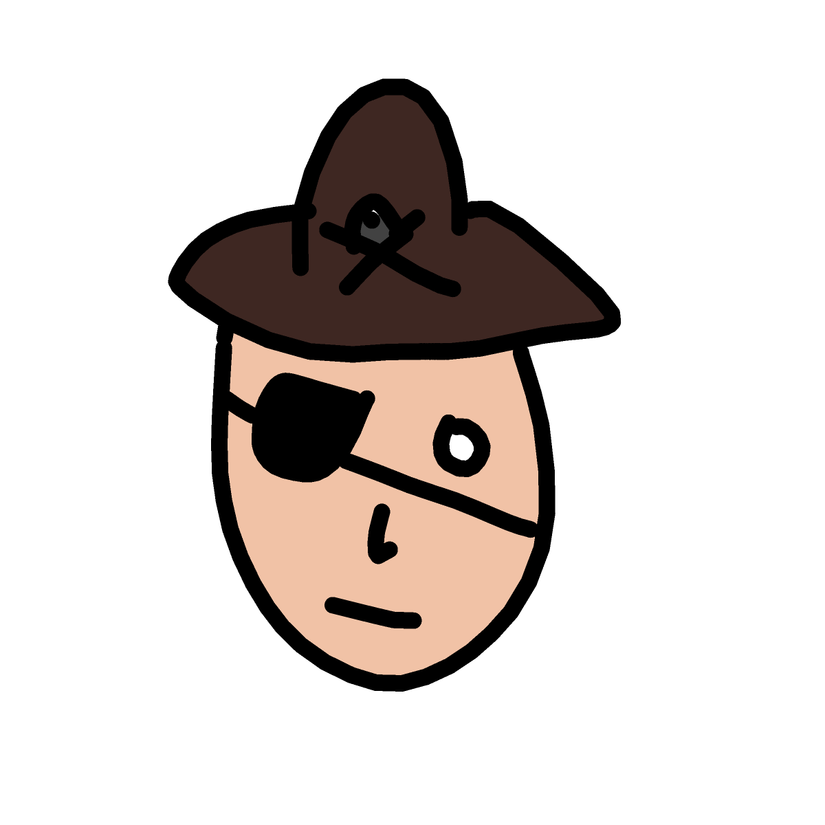 Eye Patch drawing by sonic-bold-major