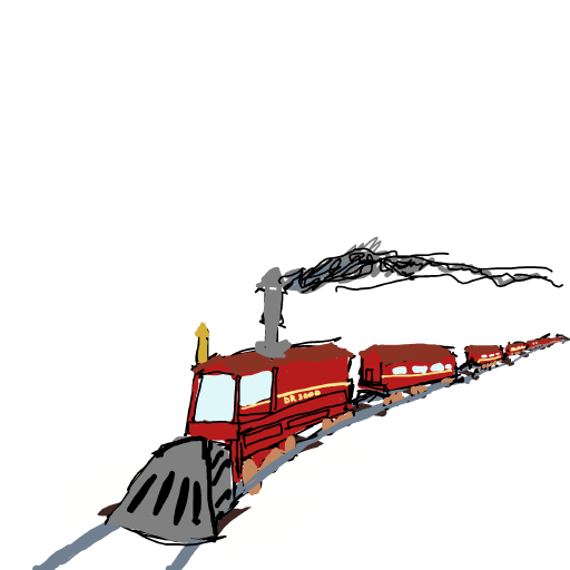 Train drawing by godor