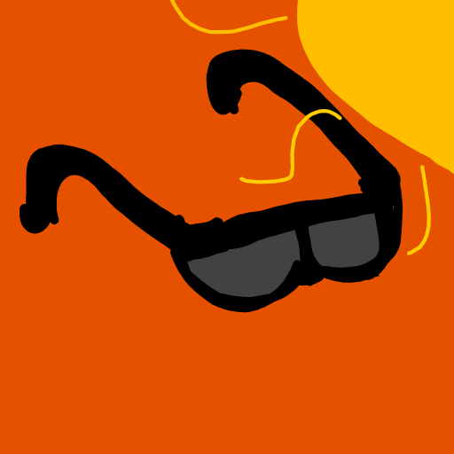 Sunglasses drawing by Placebo