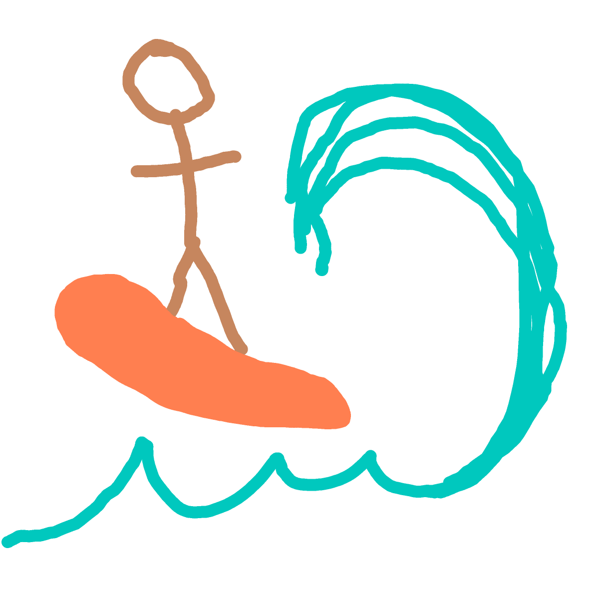 Wave drawing by coal-mild-peace