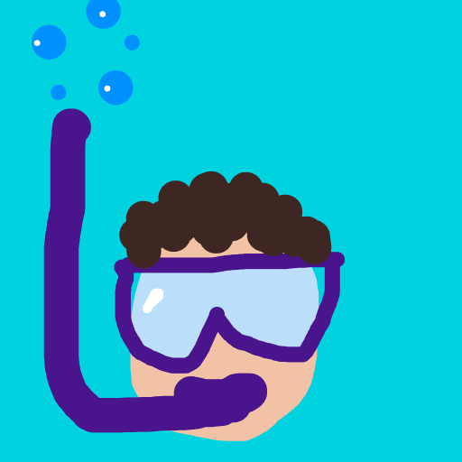 Snorkel drawing by nice-draw-designer