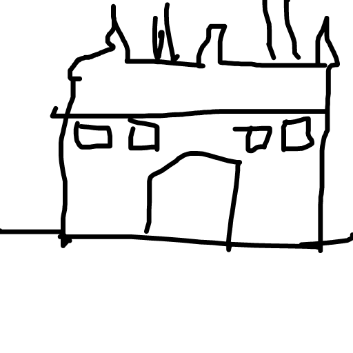 Castle drawing by sonic-sea-print