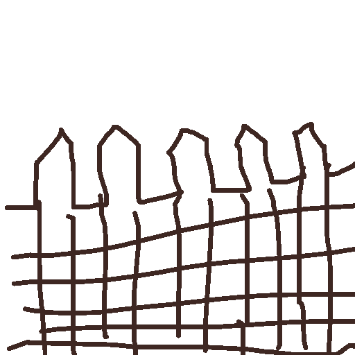 Fence drawing by blue-alpha-rogue