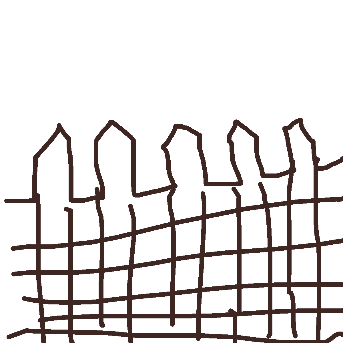 Fence drawing by blue-alpha-rogue