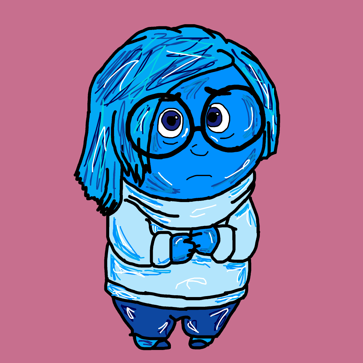 Sadness drawing by monthra