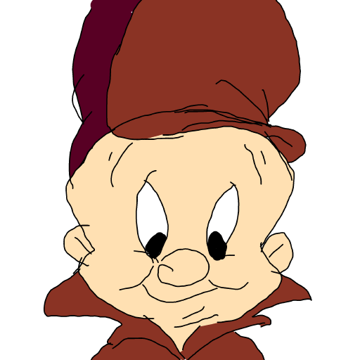 Elmer Fudd drawing by Bri3