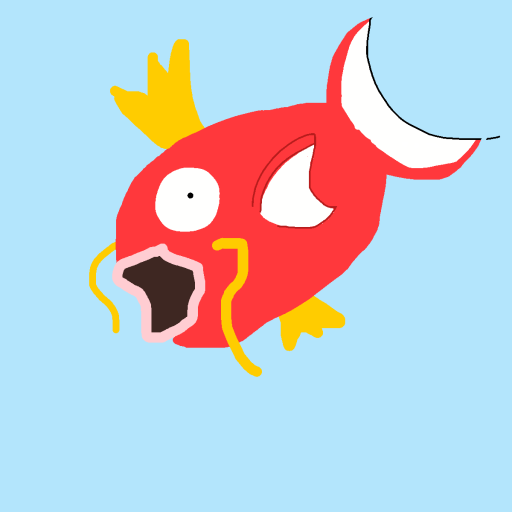 Magikarp drawing by nicodarunia
