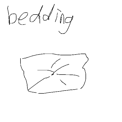 Pillow drawing by dust