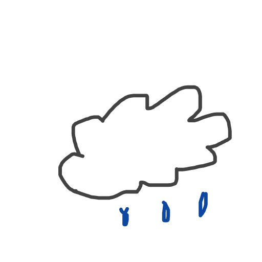 Cloud drawing by jimboni