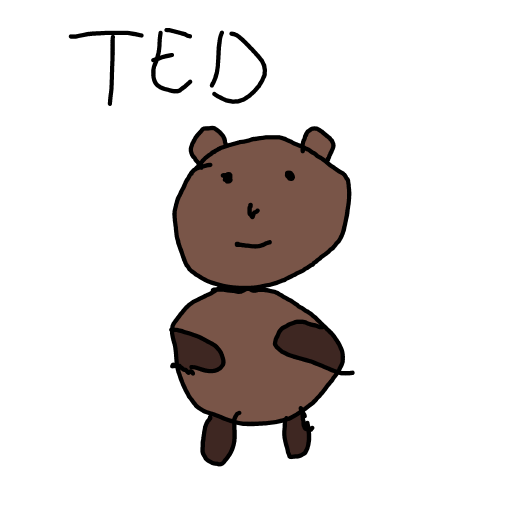 Teddy Bear drawing by Almog