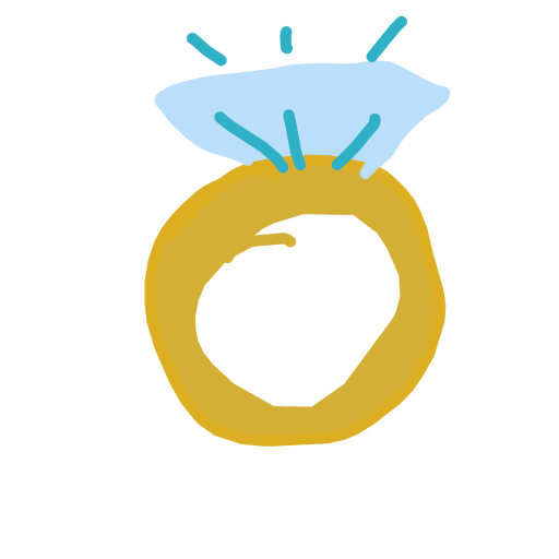 Gold Ring drawing by ebony-neat-blade