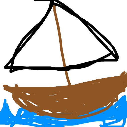 Sailboat drawing by ckretsgalore