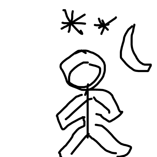 Astronaut drawing by bia