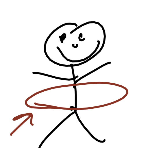 Hula Hoop drawing by magic-vivid-guru