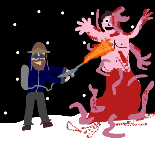 The Thing drawing by jashezilla