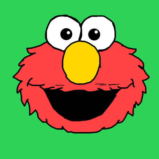 Elmo drawing by dan