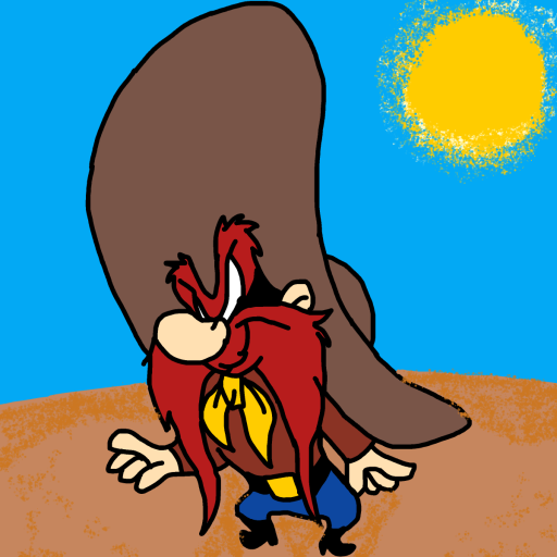 Yosemite Sam drawing by monthra