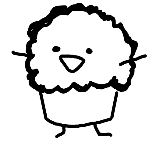 Muffin drawing by gummy squirm