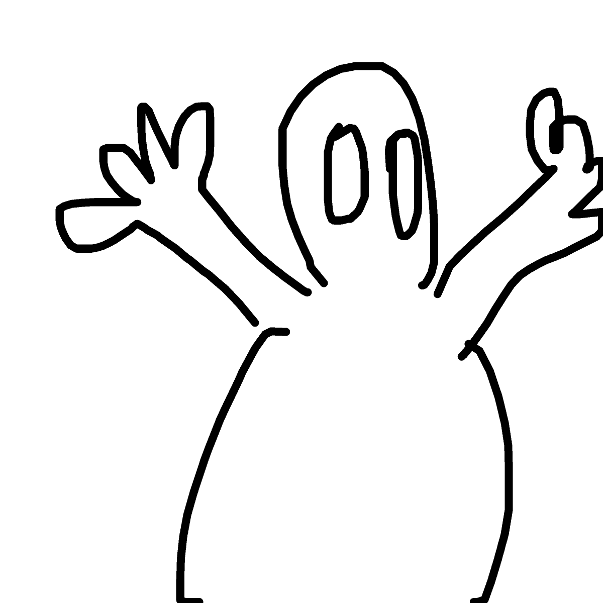 Ghost drawing by cyber-pink-genius