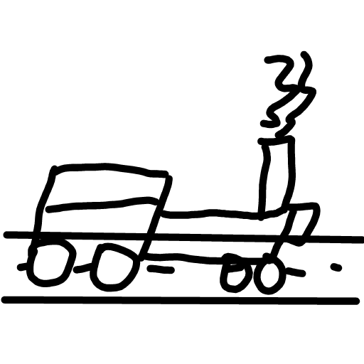 Train drawing by JM13