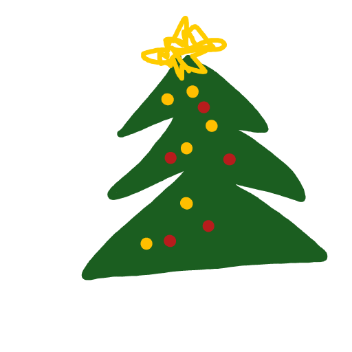XMas Tree drawing by motko
