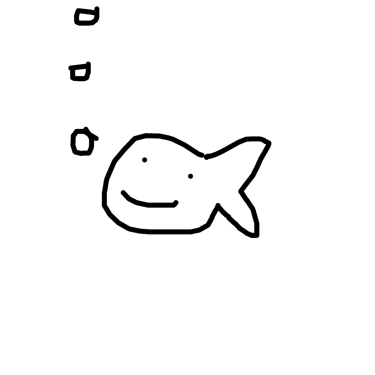 Goldfish drawing by lili