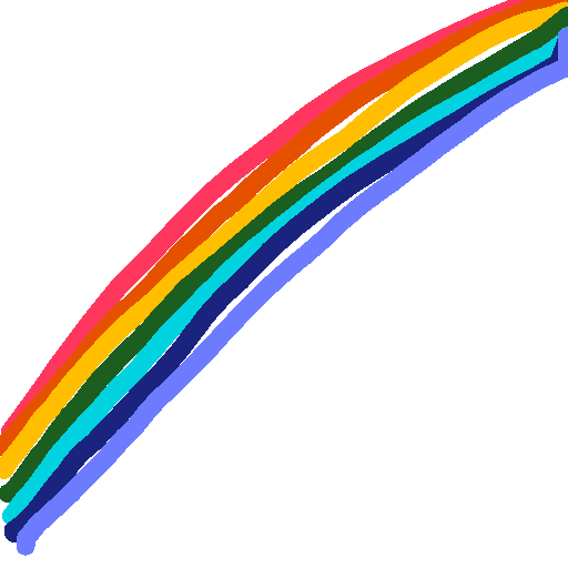 Rainbow drawing by grand-bold-peak