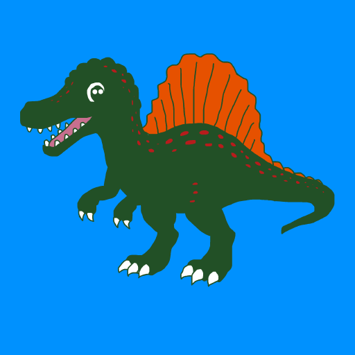 Spinosaurus drawing by carla
