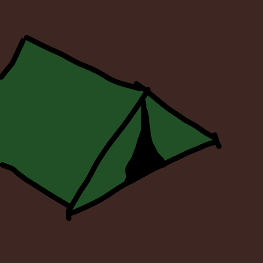Tent drawing by Marcos
