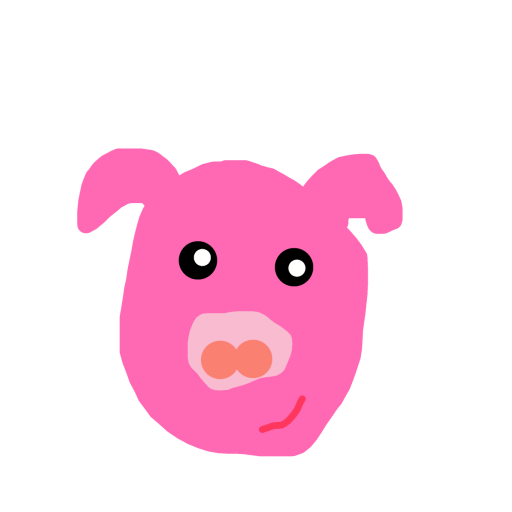 Pig drawing by countnicula