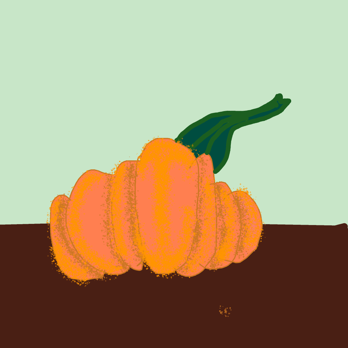Pumpkin drawing by mjolnirbear