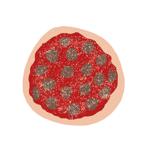 Pizza drawing by tris - art _ wow