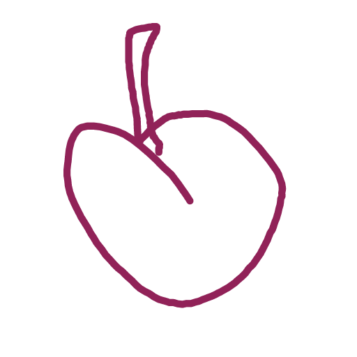 Apple drawing by navy-beta-charm