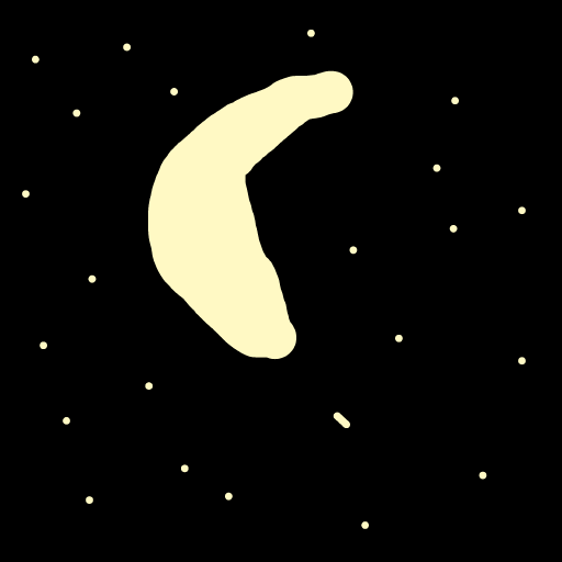 Moon drawing by tee