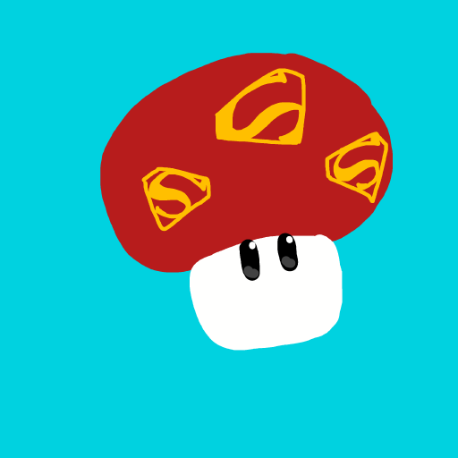 Super Mushroom drawing by koko_b_where