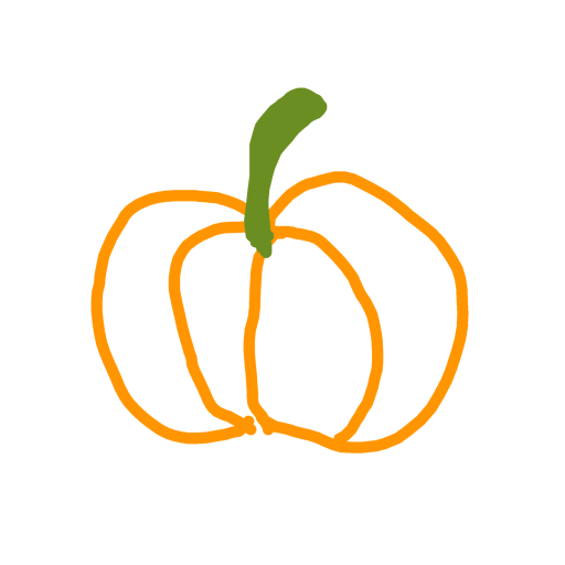 Pumpkin drawing by sand-super-build