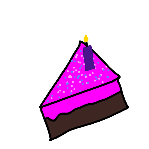 Cake drawing by spleenonlean